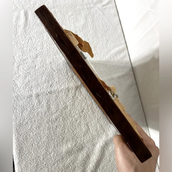 Vintage Korn Hand Painted Landscape Framed Painting Wall Art - Picture 10 of 12